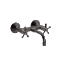 Christiansborg vægbatteri med V150 mm fast tud