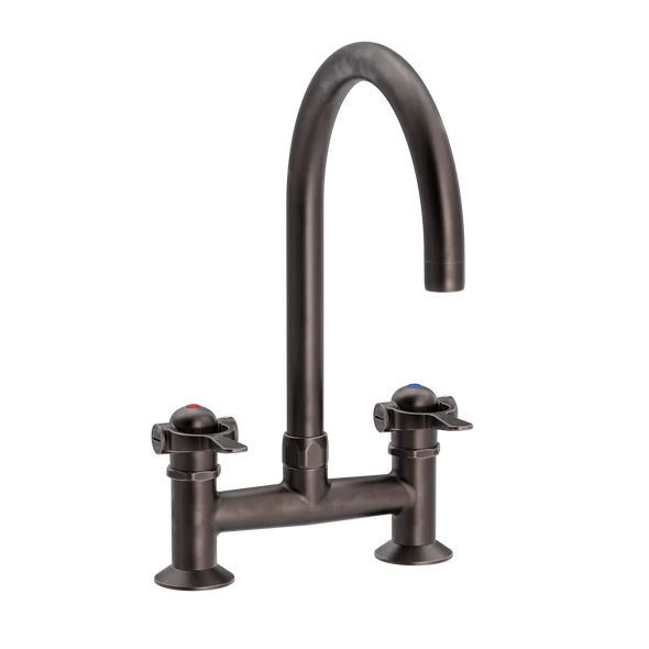 SP 2-huls køkkenbatteri med Ø200 mm svingtud