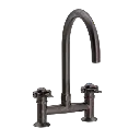 SP 2-huls køkkenbatteri med Ø200 mm svingtud