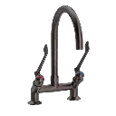 SP albue 2-huls køkkenbatteri 45gr med Ø200 mm svingtud