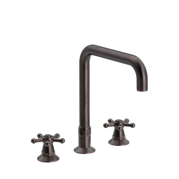 Christiansborg 3-huls køkkenbatteri med U 200mm svingtud