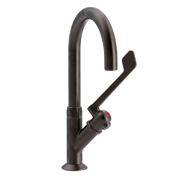 SP albue standventil med Ø 150 svingtud, varm