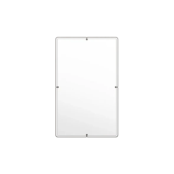 Rektangulært spejl, S