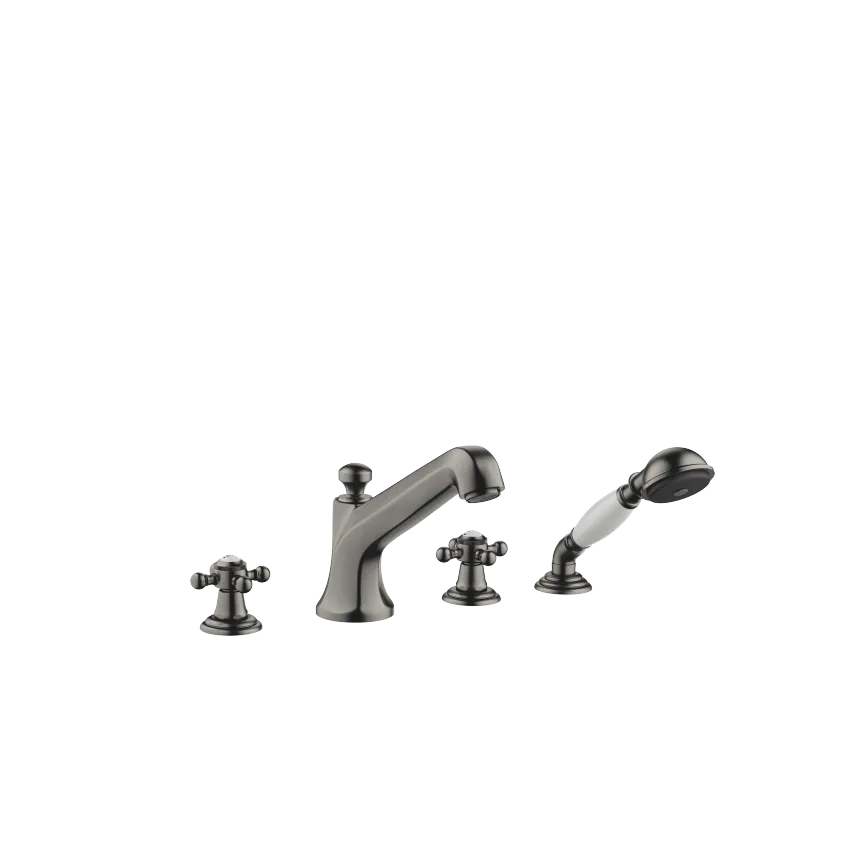 [DB27502360-99] MADISON FIREHULLS BLANDEBATTERI FOR KAR, INSTALLASJON PÅ KARKANT ELLER FLISKANT. DARK PLATINUM, BØRSTET