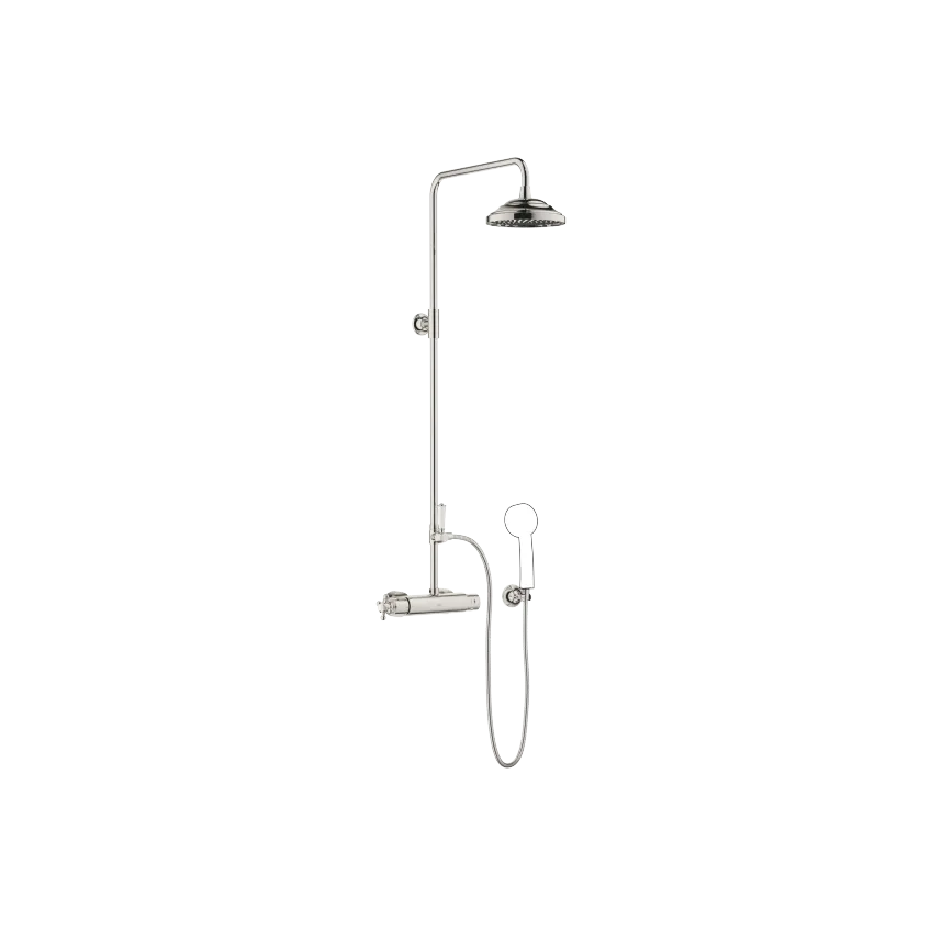 [DB34458360-08] MADISON SHOWERPIPE MED DUSJTERMOSTAT UTEN HÅNDDUSJ FLOWREDUCE. PLATINA