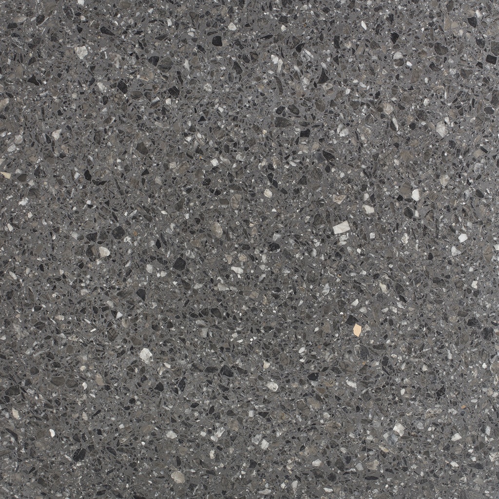 [AGSB649] TERRAZZO SB 105 ANTRACITE 60X60 2CM HONED R9