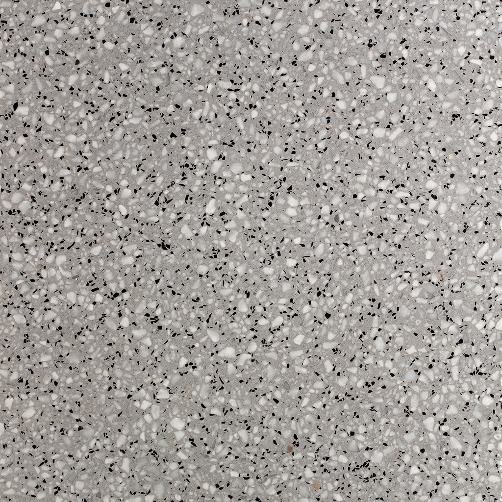 [AGSB411] TERRAZZO SB 119 PEPE GRIGIO 40X40 2CM HONED R9