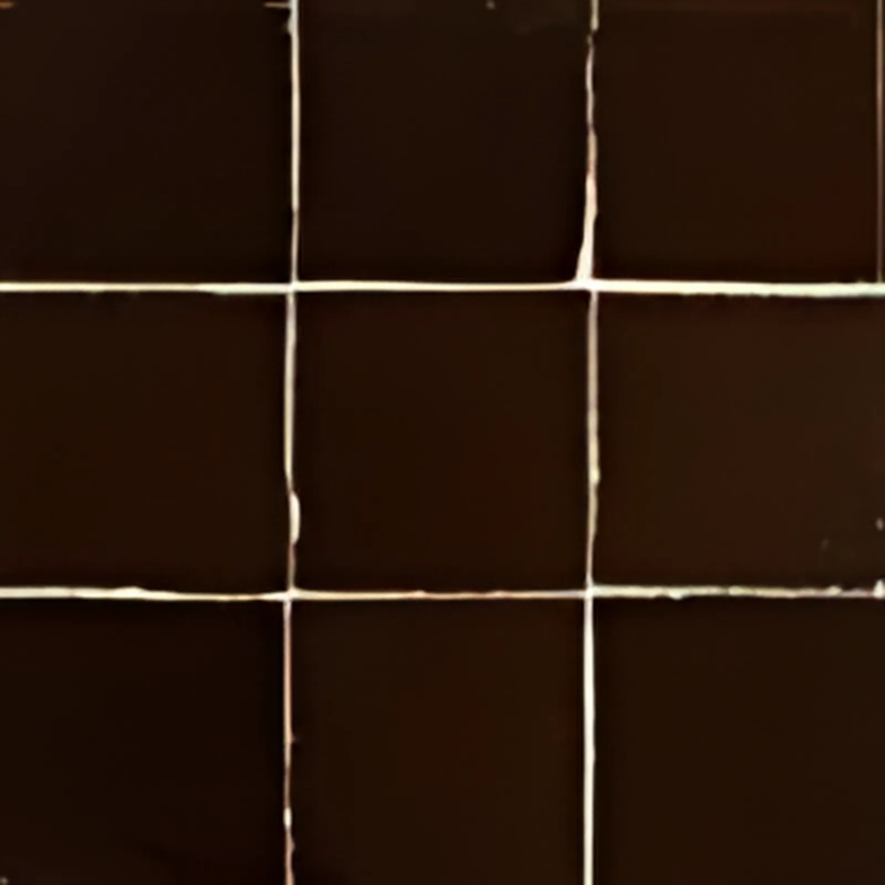 ZELLIGE MARON 10X10 12MM   (ZC 207)