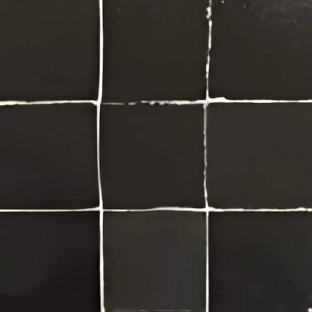 Zellige ZC 227 10x10 cm karbonsort flis