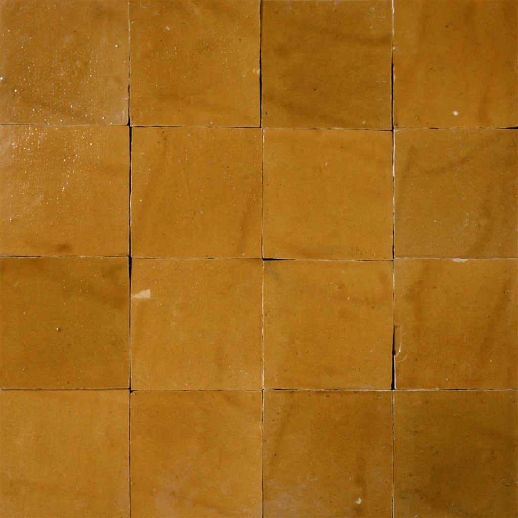 ZELLIGE 10X10 12MM ZC 206 COGNAC