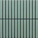 Glazed Pinstripe Minty 29,9x29,6 Kit Kat Mosaikk