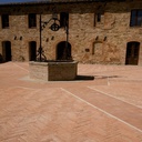 Terracotta handmade medievale 7x28 cm 18mm tykk flis