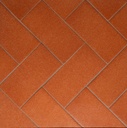 Terracotta Arrotato da Crudo 30x30 cm 15mm tykkelse