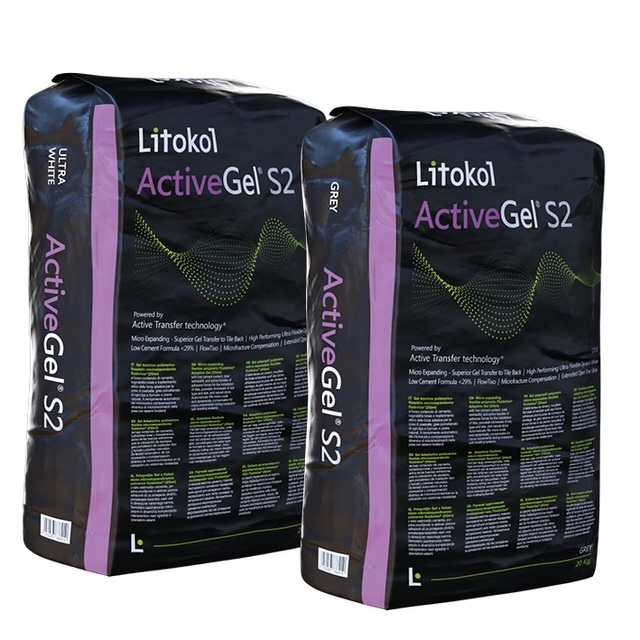 [LIKACTGS2G0020] Litokol ActiveGel® S2 Grigio 20 kg