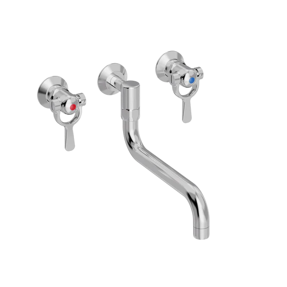 [TC49.075-S200.888] SP kjøkkenarmatur for innbygging med S200 mm svingtut (Bronsert messing)