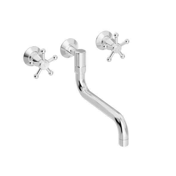 Christiansborg kjøkkenkran for innbygging med S200 mm svingtut