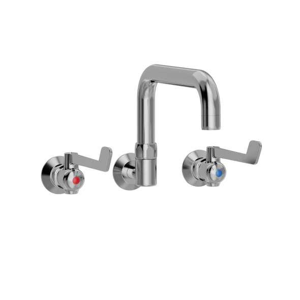 [TC49.068-L200.888] SP Albue kjøkkenkran for innbygging med L200 mm svingtut (Bronsert messing)