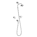 Christiansborg innbyggingsarmatur med hånddusjsett