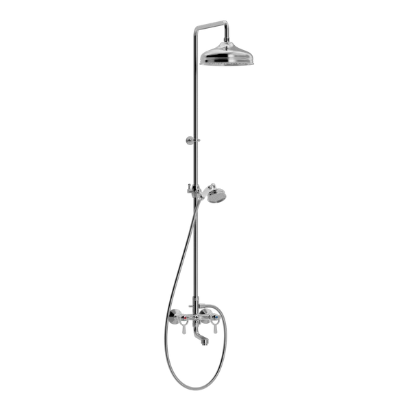 [TC27.535MT888] SP badekar- og dusjarmatur med hode- og hånddusj (Bronsert messing)