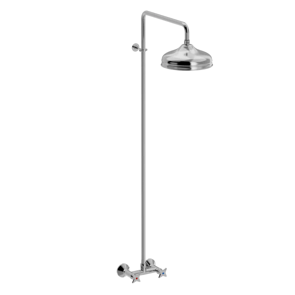 Kryssgrep dusjarmatur med hodedusjsett