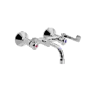 SP Albue veggarmatur med V150 mm fast tut