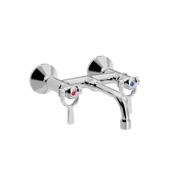 SP veggarmatur med V150 mm fast tut