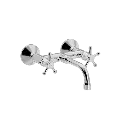 Christiansborg veggarmatur med V150 mm fast tut