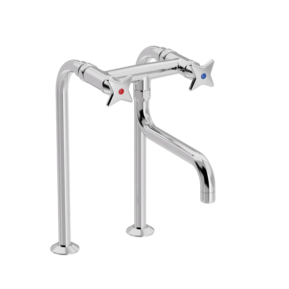 Kryssgrep kjøkkenkran på søyler med S200 mm svingtut