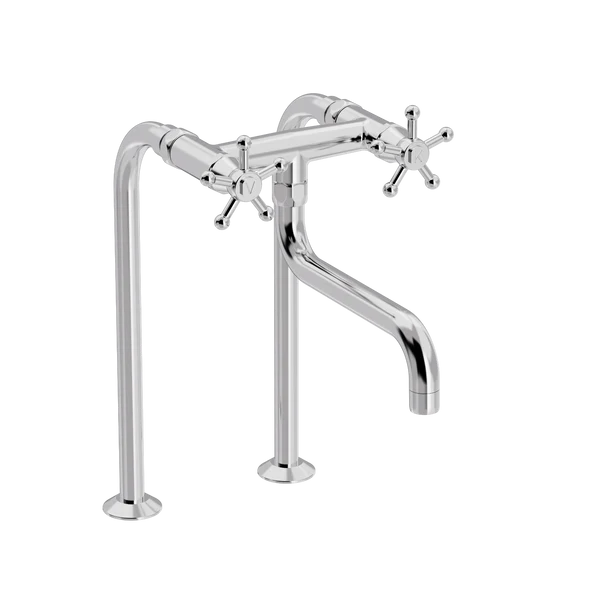 Christiansborg kjøkkenarmatur på søyler med S200 mm svingtut