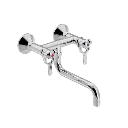 SP veggarmatur med S200 mm svingtut