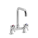 SP 2-hulls kjøkkenkran 45° med U200 mm svingtut