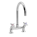 Kryssgrep 2-hulls kjøkkenkran 45° med Ø 200 mm svingtut