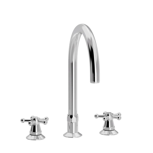 Christiansborg Elements, 3-hulls servantarmatur med Ø200mm tut