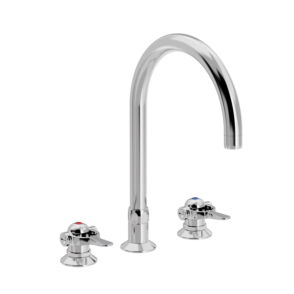 SP 3-hulls kjøkkenarmatur med Ø 200 mm svingtut