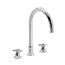 Kryssgrep 3-hulls kjøkkenkran med Ø 200 mm svingtut