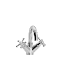 Christiansborg servantarmatur med fast tut