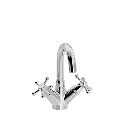 Christiansborg HV servantarmatur med svingtut