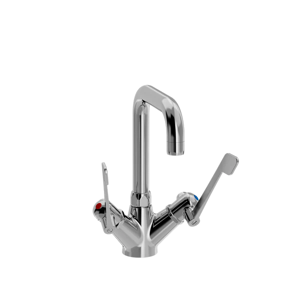 SP Albue ett-hulls kjøkkenkran med U150 mm svingtut