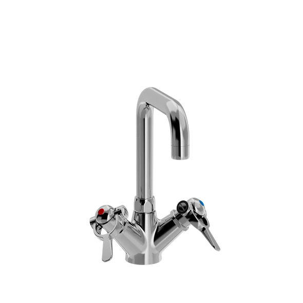 [TC16.005-U150.888] SP servantarmatur med U150 mm svingtut (Bronsert messing)