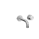 DECA - D2, 2-hulls armatur med 150 mm fast tut