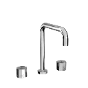 DECA - D1, 3-hulls armatur med U200 mm svingtut