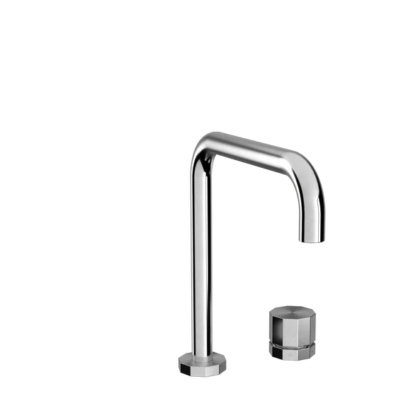 [TC11062] DECA - D1, 2-hulls armatur med U200 svingtut (Bronsert messing)