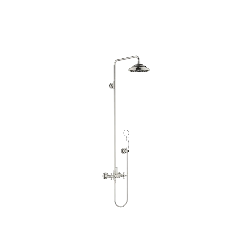 [DB26633360-08] MADISON SHOWERPIPE MED DUSJBATTERI UTEN HÅNDDUSJ FLOWREDUCE. PLATINA