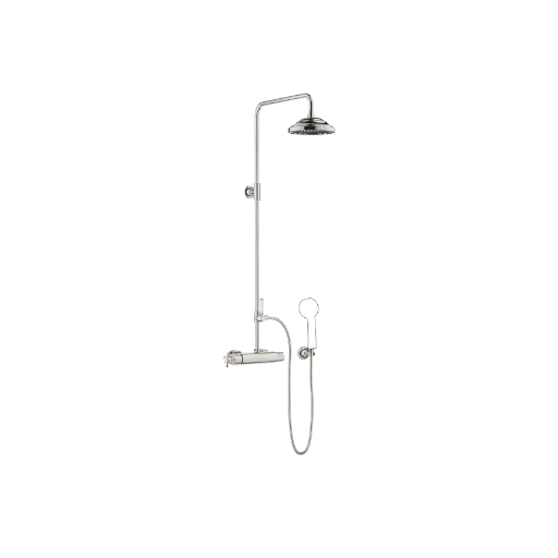 [DB34458360-08] MADISON SHOWERPIPE MED DUSJTERMOSTAT UTEN HÅNDDUSJ FLOWREDUCE. PLATINA