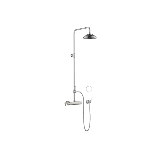 [DB34459360-06] MADISON SHOWERPIPE MED DUSJTERMOSTAT UTEN HÅNDDUSJ. BØRSTET PLATINA