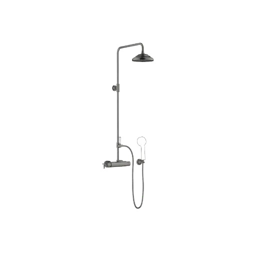[DB34459360-99] MADISON SHOWERPIPE MED DUSJTERMOSTAT UTEN HÅNDDUSJ. DARK PLATINUM, BØRSTET