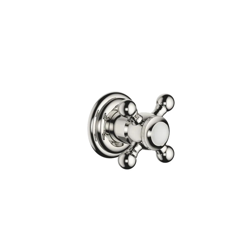 [DB36607361-08] MADISON INNBYGGINGSVENTIL, LUKKES MED KLOKKEN, 1/2". PLATINA