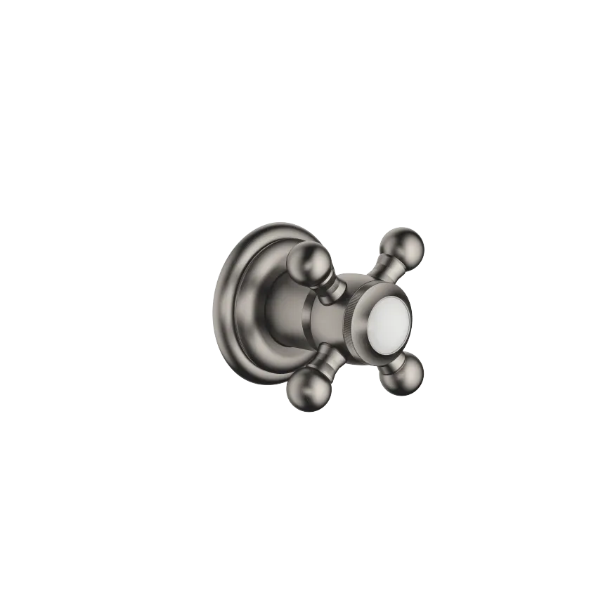 [DB36607361-99] MADISON INNBYGGINGSVENTIL, LUKKES MED KLOKKEN, 1/2". DARK PLATINUM, BØRSTET