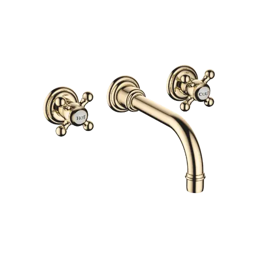 [DB36712361-09] MADISON VEGGMONTERT BLANDEBATTERI FOR SERVANT UTEN OPPLØFTSVENTIL. MESSING (23 KT GULL)