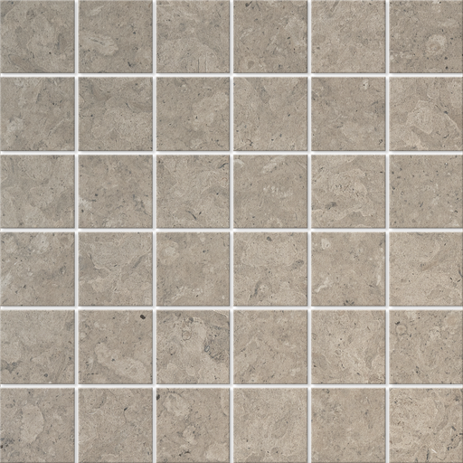 [BM39105] RUNÖ WARM GREY 5X5 (4,7X4,7) J0505 9MM MOSAIKK PÅ NETT